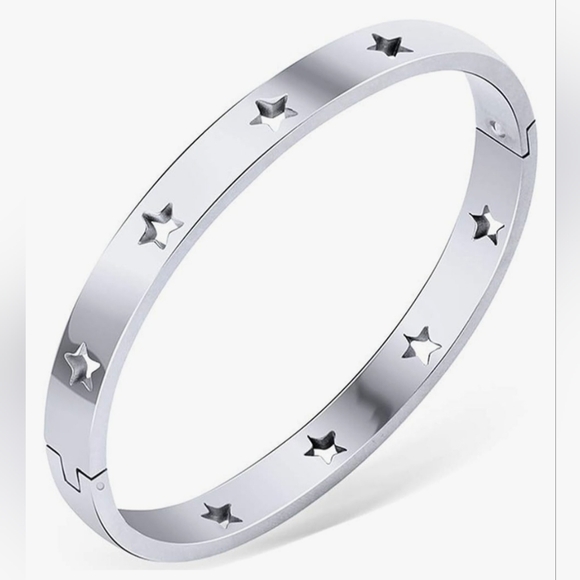 Star Bangle Bracelet Set (6) - Picture 10 of 11